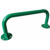 harayaa Barra da Arrampicata per Bambini Parete Palestra Domestica Sbarra Trazione Arrampicata Asta Pendente in Acciaio Robusta per Allenamento Presa, Verde