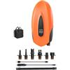 Folpus Pompa Portatile Gonfiatore Compressore Elettrico Mini Pompa con Due Stadi 350 L/min E 90 L/Schermo Tubo 0.8 Cavo 3 M Adatta per Materasso Ad Tenda Gommone Attrezzatura Outdoor, Style to 2