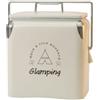 Generic Contenitore Industriale Frigo Portatile Borsa Termica Ghiacciaia Scatola Frigo in Metallo Isolamento a Lunga Durata con Coperchio E Chiusure in, Esploratore