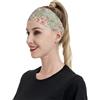 Anceky Fasce sportive vintage shabby chic con fiori di rosa per donne e uomini, fasce larghe antiscivolo per capelli da donna, fasce elastiche antisudore, fasce per la testa per donne e uomini per esercizi d