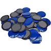 Marchfunny Toppe a forma di fungo per pneumatici, 58 mm, blu