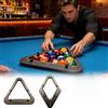Generic Sistema professionale per biliardo, set di palline di precisione per pause perfette, triangolo regolabile in legno massello e accessorio per rack per 8 e 9 palline