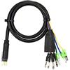 TKOWTB 1 pezzo 60 cm E-Bike 9Pin Motor Convert cavo di prolunga connettore impermeabile nero