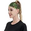 Anceky Fasce sportive realistiche con dinosauri ad per donne e uomini, fasce larghe antiscivolo per capelli da donna, fasce elastiche antisudore, fasce per la testa per donne e uomini per esercizi di allen