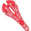 CORHAD Sella per Bicicletta da Montagna in Plastico Rosso, Facile da Rimuovere | Ciclismo su Bike e Mountain Bike, Aspetto Semplice e Delicato, Profilo Fashion