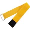 HOMOCONO Fascia per Gambe a Tre Gambe Banda Elastica Giallo Nylon Leggera e Portatile per Esercizi di Team Building e Riunioni Familiari