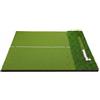 harayaa Training Tappetino Colpire Golf Tappeto Allenamento Finta Base Eva Spessa Antiscivolo Adatto per Pratica di Chip Casa Giardino, 120 150cm, Con Area Palline