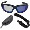 Baoblaze Occhiali da Sole Fotocromatici Polarizzati Sportivi Occhiali da Ciclismo Occhiali Avvolgenti con Design Avvolgente E, Style to 2, Array, Color to 2