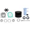 GPJTJROL Fit Suzuki 40 50 HP DF40A DF50A DF60A 2010+ Kit di Manutenzione Riparazione Pompa Acqua fuoribordo con anodo di Zinco Guarnizione di Scarico Filtro Olio