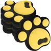 SWOOMEY Tappetino Antiscivolo per Snowboard in Silicone 4 Pezzi Giallo