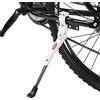 Hapivida Cavalletto da Ciclismo Cavalletto Posteriore MTB in Lega di Alluminio Bianco Adatto per Bici Pieghevole da 20 24 26 per Mountain Bike Bici da Strada