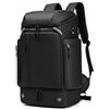 Jiuvaso Zaino da Viaggio Uomo Zaino Borsa Zainetto Valigia con Organizzazione Multi Tasche E Scomparto Bagnato Asciutto in Oxford con Fodera Poliestere per, style to 3, Nero, Nero