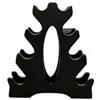 Yajuyi Porta Manubri Albero Manubri Supporto Manubri Rastrelliera Pesi in Polipropilene con Design a V Salvaspazio E Ripiani a Gradini Mantiene Ordinati E, 4-Strati Hollow