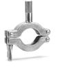 Baoblaze Porta Canna da Pesca per Imbarcazioni , QY03 Morsetto Per Tubo Tondo, Diametro Applicabile 32-38mm, Peso Netto 190g