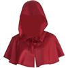 KTUXZCI Mantello Formagic per giochi di ruolo. Il cappuccio,chiaretto | mistero al look. Costumi da gioco di ruolo in fibra ampiamente applicabili.