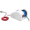 Qurib Argano elettrico per barche, 12 V, 11,3 kg, telecomando | Verricello per barche, acqua salata, IP65, 21,34 m/min, velocità di scarico 18,29 m/min, velocità di retrazione