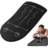 Generico Tappetino per ruote addominali - Ruota per addominali pieghevole antiscivol | Tappetino fitness di supporto per l'allenamento migliorato per Pilates Ab Wheel Training Yoga Fitness Eccellente materia