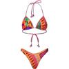 F**K Bikini Donna Triangolo con Slip Americano Fisso Fantasia SW0220-X11