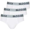 sloggi men , Go Mini C3P, Slip, Uomo, Bianco (White), 4