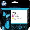 HP ORIGINALE HP Testina per stampa giallo / magenta C9406A 70 mod. C9406A 70 EAN 882780390775