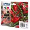 EPSON ORIGINALE Epson Multipack nero / ciano / magenta / giallo C13T09R64010 503 XL ~1960 Pagine 6,4ml mod. C13T09R64010 503 XL EAN 8715946707747