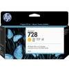 HP ORIGINALE HP Cartuccia d'inchiostro giallo F9J65A 728 130ml mod. F9J65A 728 EAN 888793397848