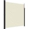 KGFHERENB Tenda da sole laterale, estensibile, 200 x 500 cm, protezione da sguardi indiscreti, per giardino, terrazza, balcone, paravento, divisorio in tessuto poliestere, robusto, acciaio e alluminio