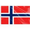 YAAVAAW 5 x 3 piedi Bandiera nazionale per eventi sportivi, celebrazioni, sfilate, bar, giardino, decorazioni per feste all'aperto (Norvegia)
