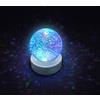 Playlearn Swgb glitter Ball palla di neve con LED cambia colore luce d' atmosfera