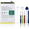 SwarKing Batteria di ricambio BLP875 compatibile con Realme 9 5G/C55/Narzo 50/5G 5000mAh con strumenti gratuiti