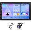 Loddery 2+64G Autoradio Stereo per Ford Kuga MK1 2008-2011 con Carplay Android Auto | Android 13 7 pollici Touch Screen Radio Lettore Multimediale con navigazione GPS FM SWC Schermo diviso Bluetooth Wi-Fi