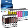 KEENKLE 405XL Compatibili per Epson 405 XL per Epson WF-7840 15-Pack | Compatibili per Epson 405 XL, Compatibili con Epson Workforce WF-7840, WF-7830, WF-3820, WF-3825, WF-4830D, WF-4820, WF-7835