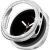 YuiYuKa Custodia Glitter Diamond per Samsung Galaxy Watch 8 40mm Custodia Protettiva Donna, Cover Rigida PC Leggera Protezione Completa Custodia di Ricambio Smartwatch per Galaxy Watch 8