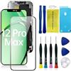 Anfyco Schermo per iPhone 12 Pro Max LCD 6,7