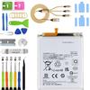 HLYGZX Batteria per Samsung A54 Eb-ba546aby | con kit di riparazione,5000 mAh,Polimero al Litio,Batteria di Sostituzione,per Modello：A546V A546U A546U1 A546B A546B/DS