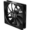 Scythe Kaze Flex II PWM, 120 mm, ventola per PC silenziosa di alta qualità, ad alta velocità, ad alte prestazioni, 4 pin, colore nero Deluxe, confezione singola