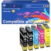 Tito-Express EcoSerie Cartucce compatibili con Epson 604XL 604 XL Multipack per Expression Home XP-2205 XP-2200 XP-3200 XP-4200 XP-4205 per Workforce WF-2930 DWF WF-2910 DWF WF-2935 DWF WF-2950 DWF, confezione da 5