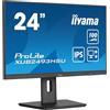 iiyama ProLite XUB2493HSU-B7 24' IPS Monitor, 1920 x 1080 Full HD, 100Hz, 1ms