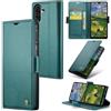 Idhiem Flip Libro Wallet Cover per Samsung Galaxy A26, Verde | Pelle PU Premium, Custodia Portafoglio Flip Libro, Blocco RFID, Slot per Carte, Antiurto Wallet Cover, Funzione Supporto