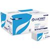 Lucart Asciugamani di carta Lucart strong professional a 1 velo - 20 fascette da 192 fogli