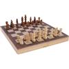 MGM GAMES - Gioco di Scacchi - Gioco di Società - 140716 - Tavola Pieghevole - Viaggio - Riflessione - Strategia - Gioco Educativo - Legno FSC - Bambino - Regalo - Compleanno - A partire dai 6 anni