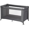 Bebeconfort Sweet Dreams Lettino da Campeggio per Bambini 0 - 3 anni (15 kg), Lettino Neonato da Viaggio Pieghevole Leggero, Materasso Imbottito, Finestra Laterale, Chiusura Compatta, Mineral Graphite