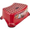 keeeper Cars Tritthocker, Ab ca. 3 bis ca. 14 Jahre, Anti-Rutsch-Funktion, Tomek, Kirsch-Rot
