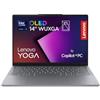 Lenovo Yoga Slim 7i Aura Edition Copilot+ PC Notebook 14'' OLED, Intel Core Ultra 5 226V, 16GB RAM LPDDR5X, 512GB SSD, WiFi 7, Windows 11 Home, Laptop Sottile per Lavoro, Studio e Creatività
