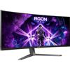 AOC AGON PRO AG346UCD Monitor PC 86,4 cm (34") 3440 x 1440 Pixel Wide Quad HD QD-OLED Nero, Grigio, Monitor di gioco - AG346UCD
