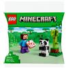 LEGO Minecraft Steve e Baby Panda, Giochi di costruzione - 30672