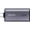 ADATA SC750 500 GB USB tipo-C 3.2 Gen 2 (3.1 Gen 2) Grigio, Disco a stato solido - SC750-500G-CCBK