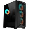 GIGABYTE C301 GLASS Midi Tower Nero, Chassis Tower - GB-C301G V2