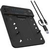 ICY BOX IB-2913MCL-C31 USB 3.2 Gen 2 (3.1 Gen 2) Type-C Nero, Docking station - 60981