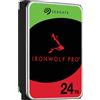 Seagate IronWolf Pro ST24000NT002 disco rigido interno 24 TB 7200 Giri/min 512 MB 3.5" Serial ATA III, Hard-disk - ST24000NT002